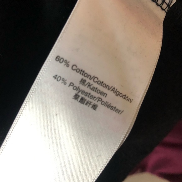 DKNY SPORT Black Long Sleeve Hooded Dress NWT in Size L - Picture 6 of 6